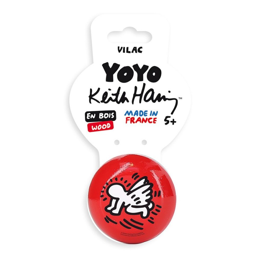 Deco-Cadeaux Vilac | Yoyo Angel Heart-Keith Haring