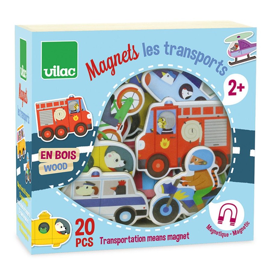 Deco-Cadeaux Vilac | Magnets Les Transports