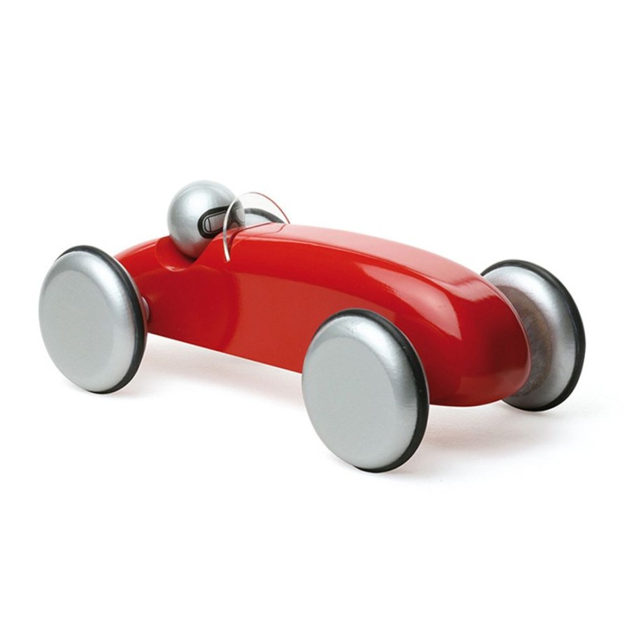 Imitation Vilac | Voiture En Bois, Speedster Rouge