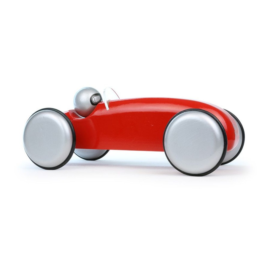 Imitation Vilac | Voiture En Bois, Speedster Rouge