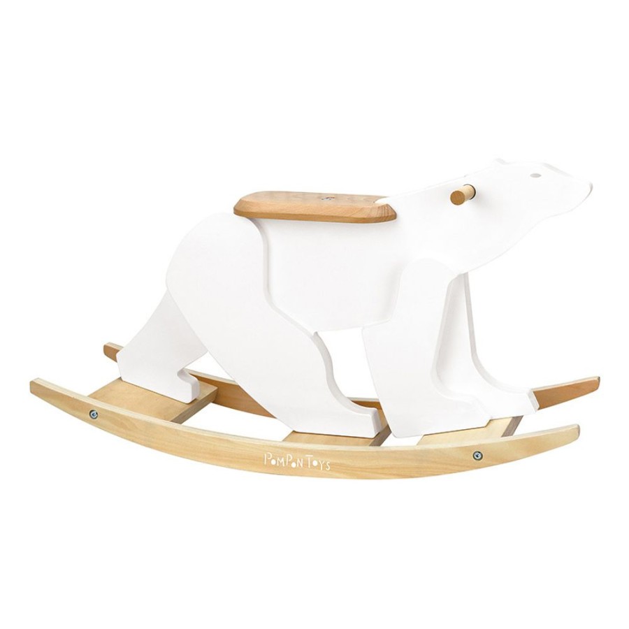 Premier Age Vilac | Cheval A Bascule, Ours Blanc