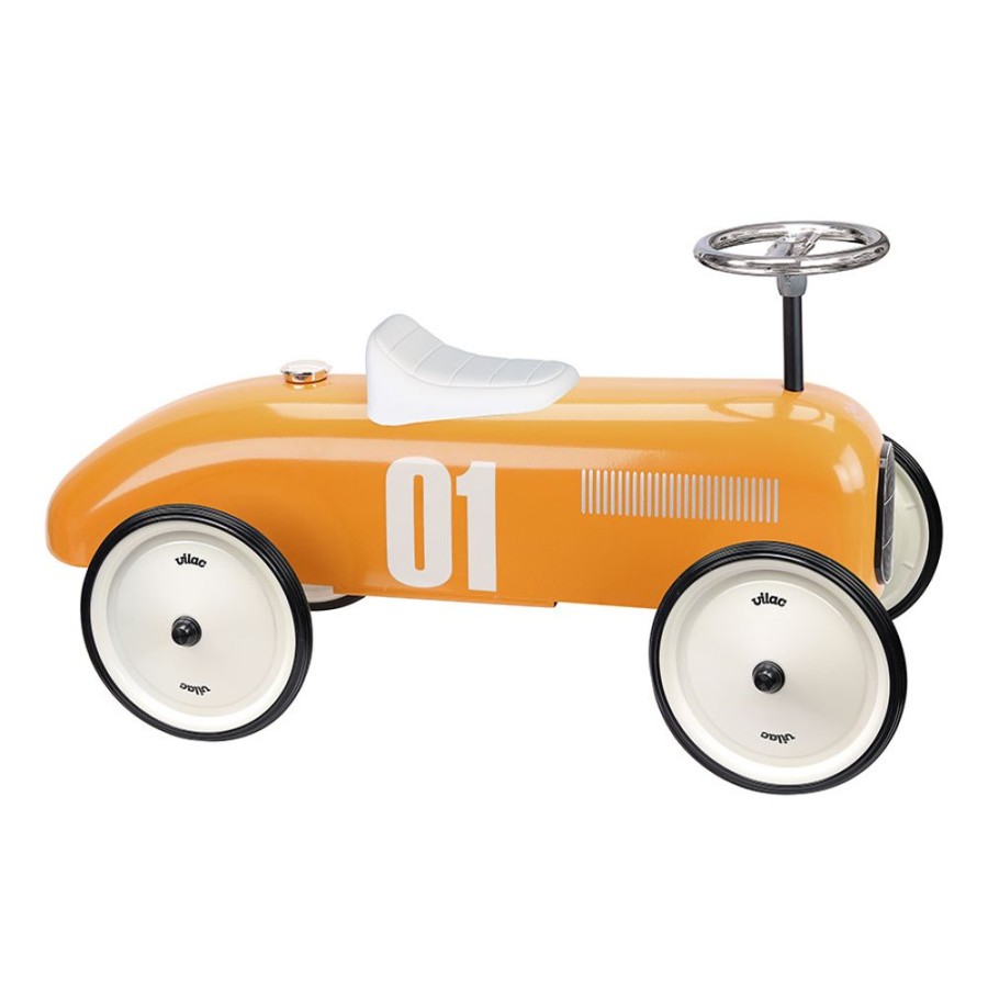 Premier Age Vilac | Porteur En Metal, Vintage Orange