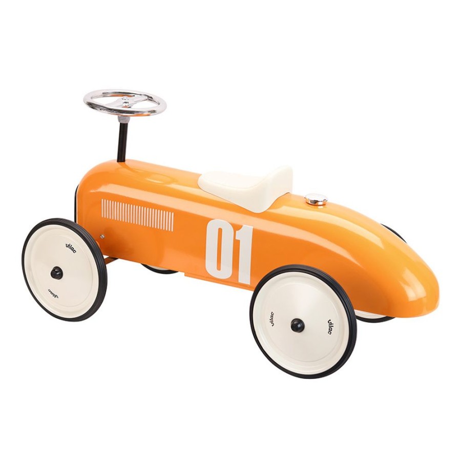 Premier Age Vilac | Porteur En Metal, Vintage Orange