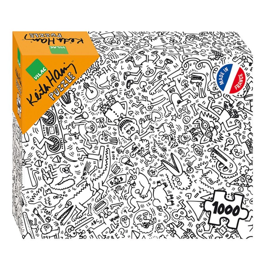 Jeux Vilac | Puzzle 1000 Pcs Keith Haring