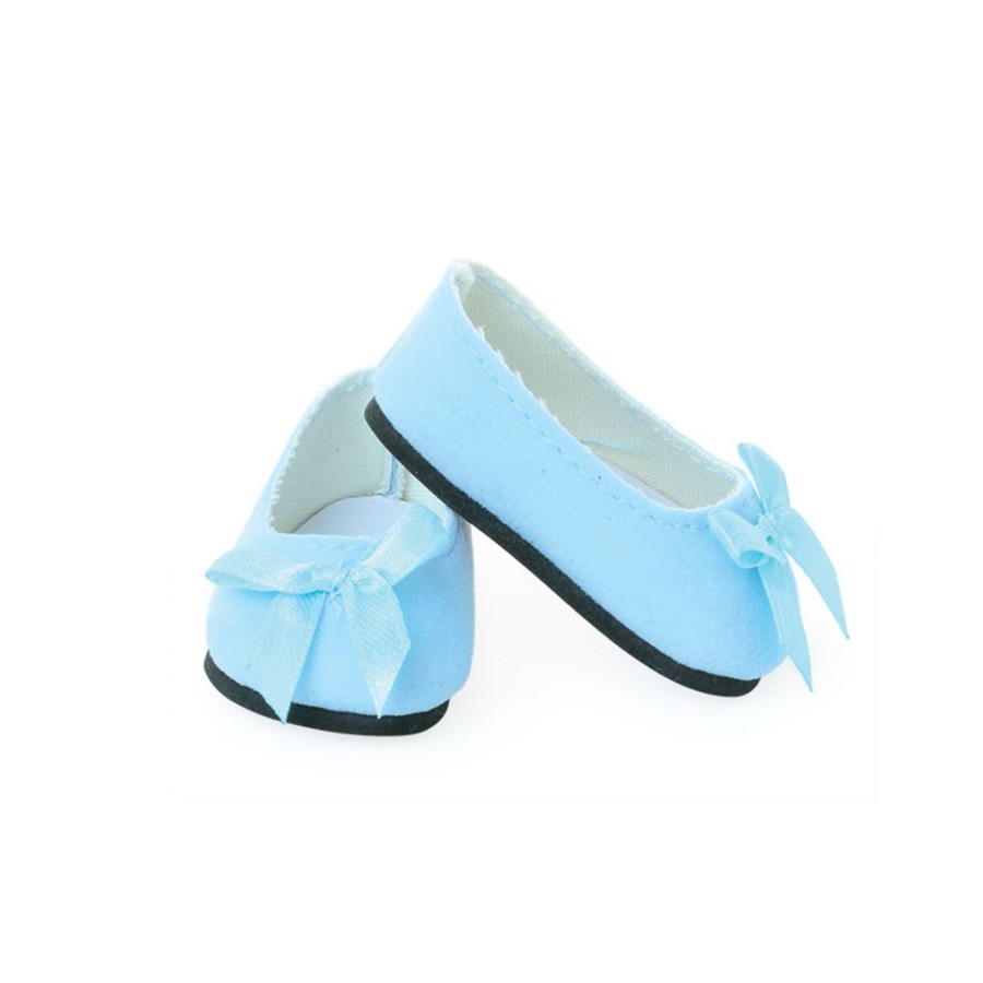 Poupees Petitcollin Vilac | Ballerines Bleues Pour Poupee De 39 A 48 Cm