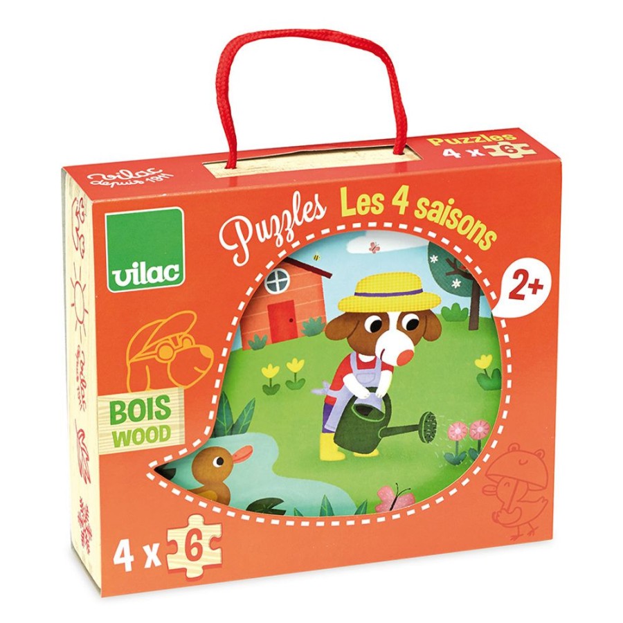 Premier Age Vilac | Puzzles Les 4 Saisons