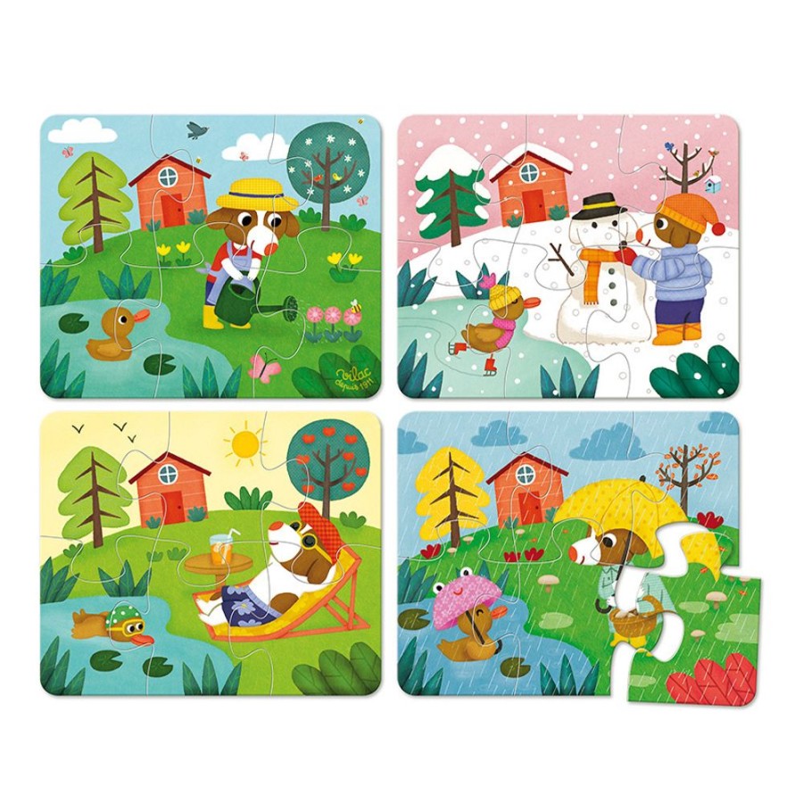 Premier Age Vilac | Puzzles Les 4 Saisons