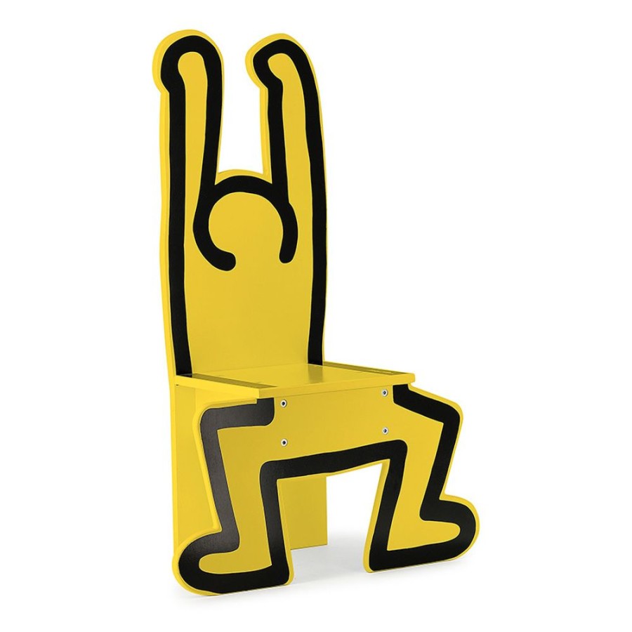 Premier Age Vilac | Chaise Jaune Keith Haring