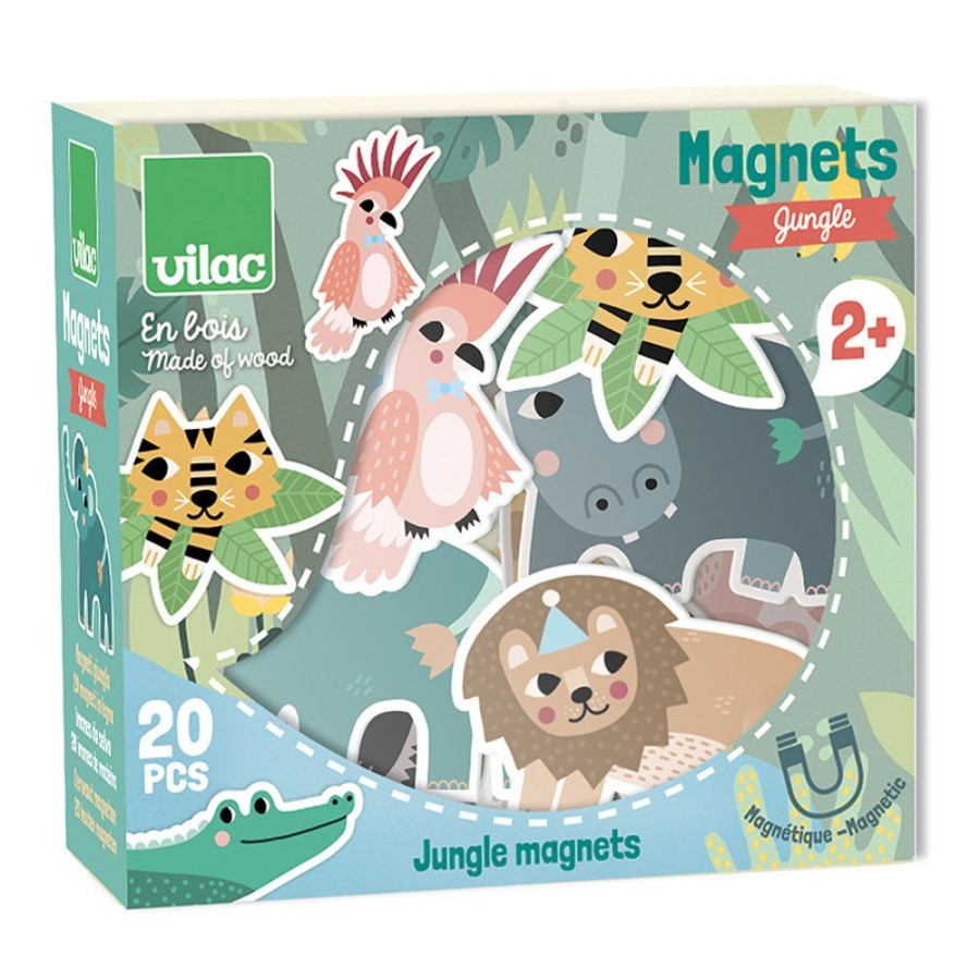 Deco-Cadeaux Vilac | Magnets Jungle Michelle Carlslund