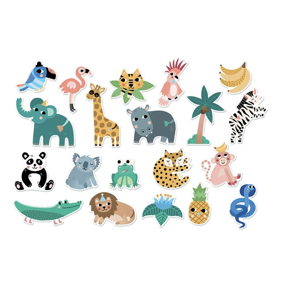 Deco-Cadeaux Vilac | Magnets Jungle Michelle Carlslund