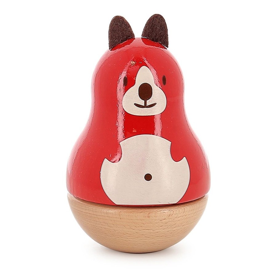 Deco-Cadeaux Vilac | Boite A Musique En Bois Boizoos, Lucien Le Chien