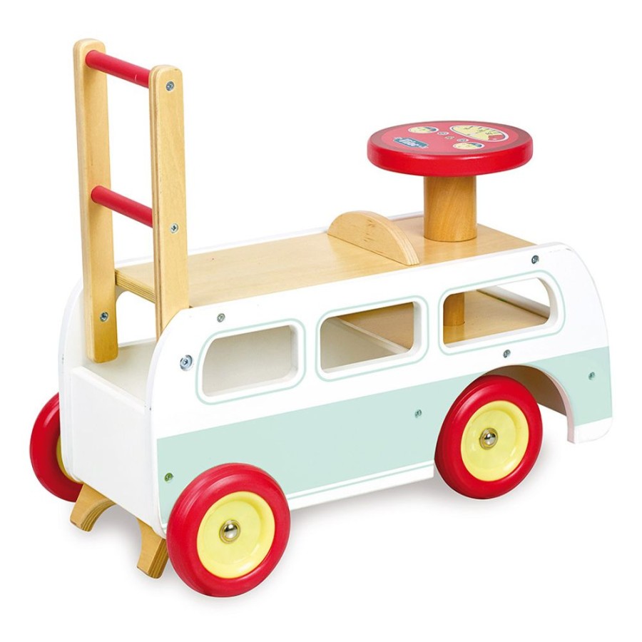 Premier Age Vilac | Porteur En Bois, Minibus