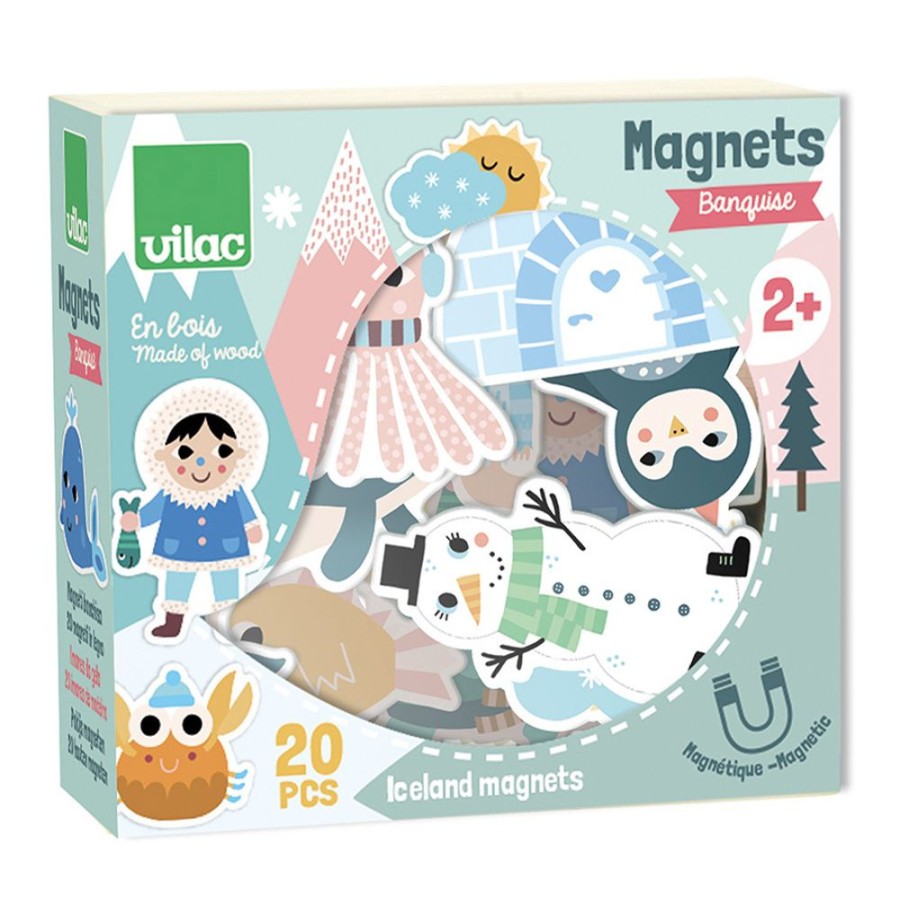 Deco-Cadeaux Vilac | Magnets Iceland Michelle Carlslund