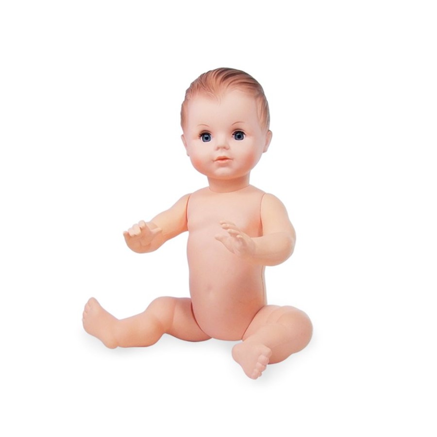 Poupees Petitcollin Vilac | Baigneur Petit Colin 50 Cm J. Torses Yeux Bleus