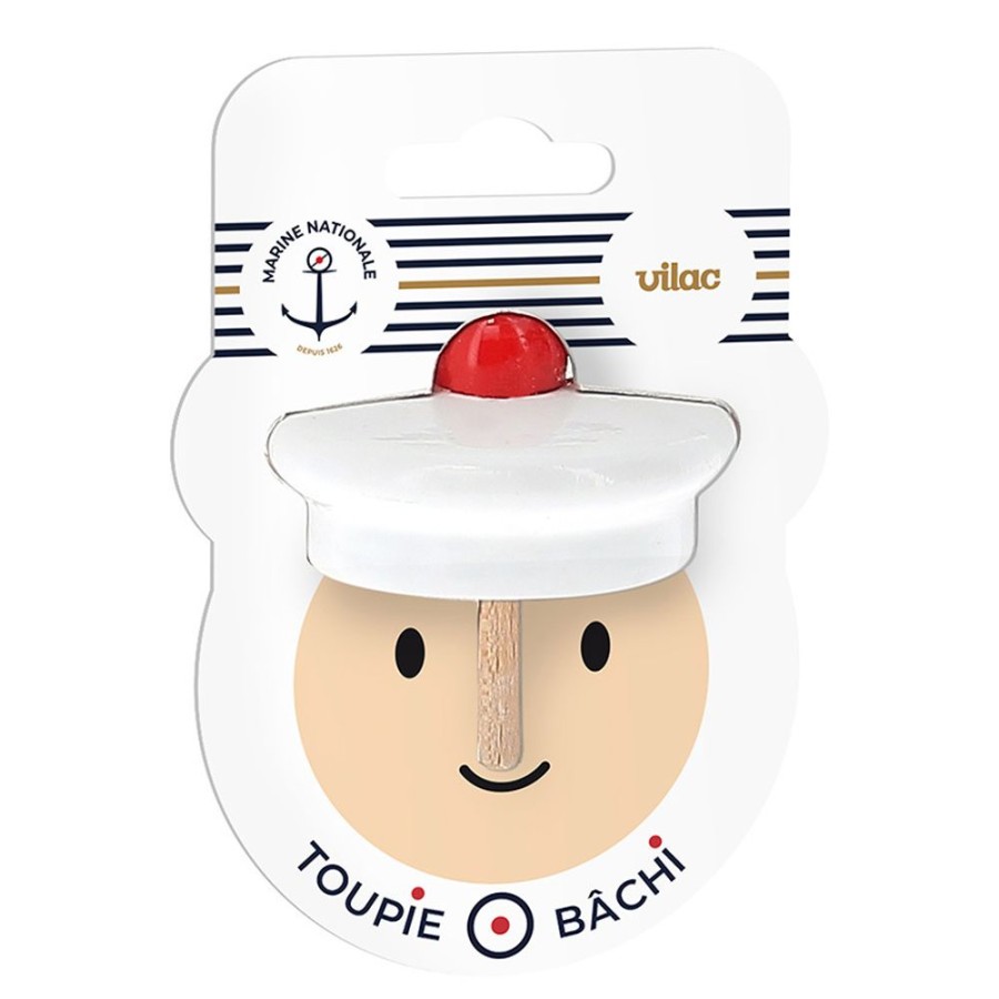 Deco-Cadeaux Vilac | Toupie Bachi-Marine Nationale