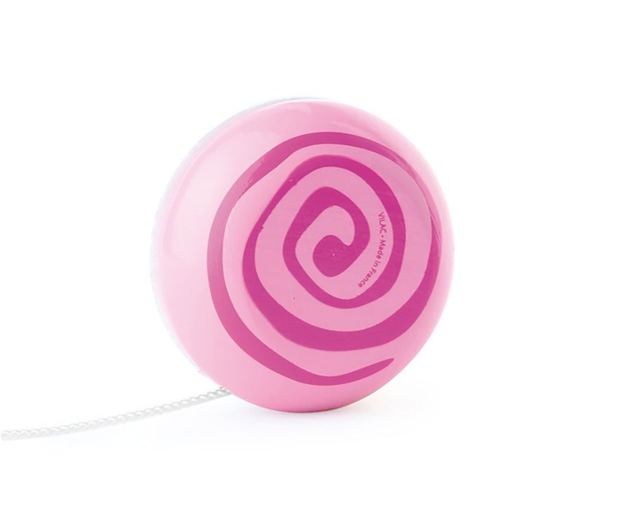 Deco-Cadeaux Vilac | Assortiment De 6 Yoyos Spirale Bicolores