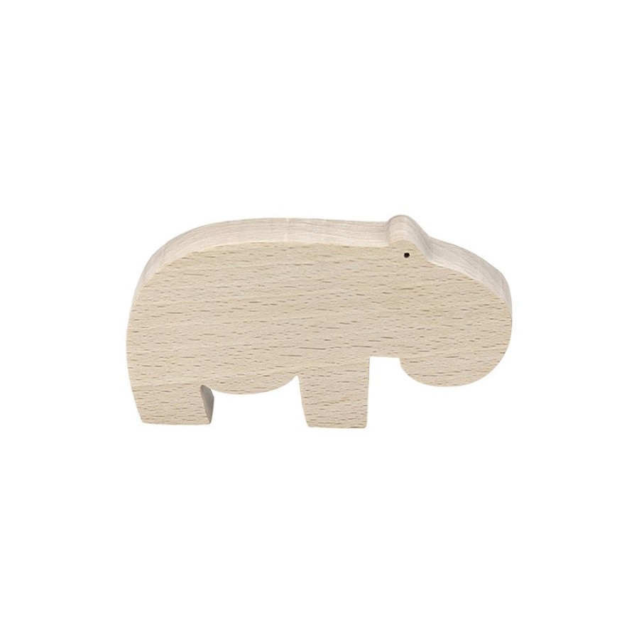 Premier Age Vilac | Figurine En Bois, Hippopotame