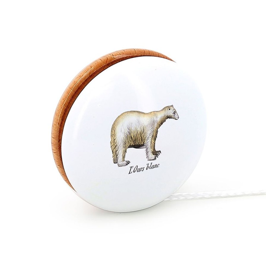 Deco-Cadeaux Vilac | Yoyo Ours Blanc-Museum National D'Histoire Naturelle