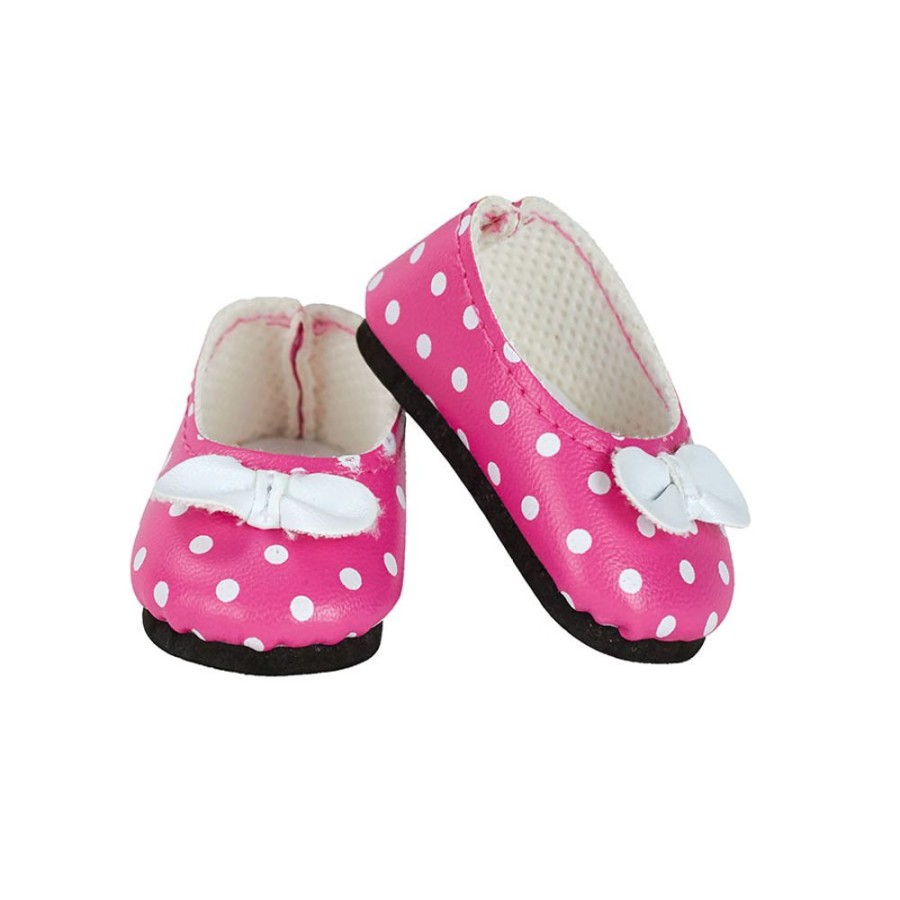 Poupees Petitcollin Vilac | Ballerines Roses Pour Minouche 34 Cm