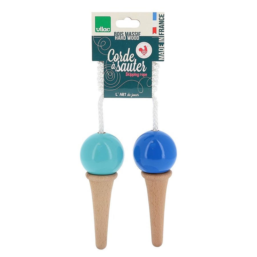 Plein Air Vilac | Corde A Sauter Glace Bi-Gout Bleue