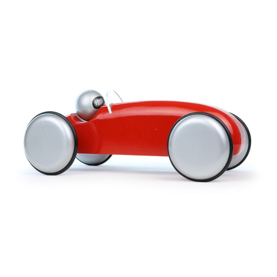 Imitation Vilac | Voiture En Bois, Speedster Rouge