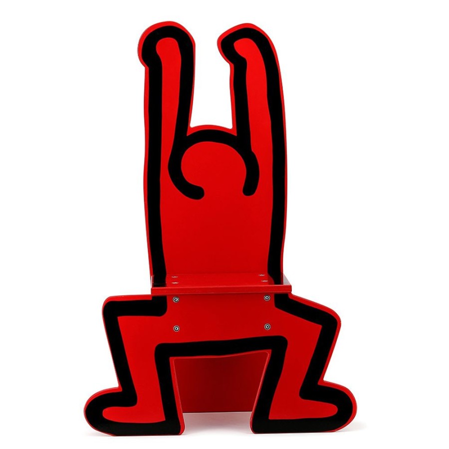 Premier Age Vilac | Chaise Rouge Keith Haring