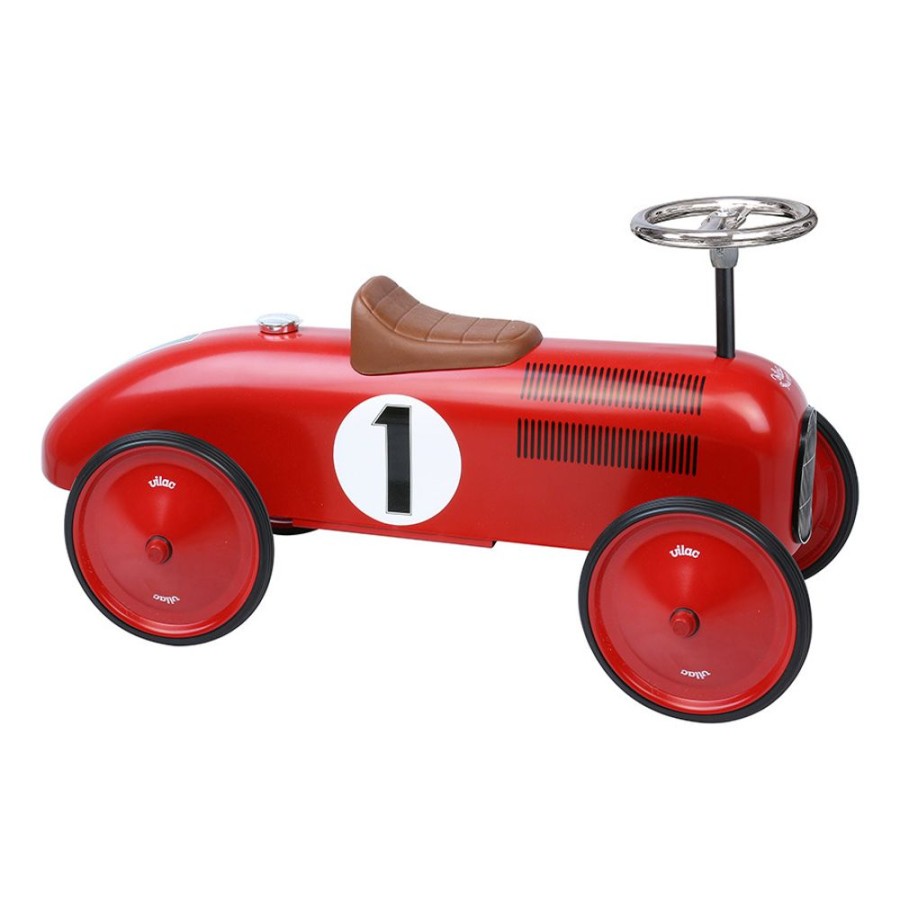 Premier Age Vilac | Porteur En Metal, Vintage Rouge