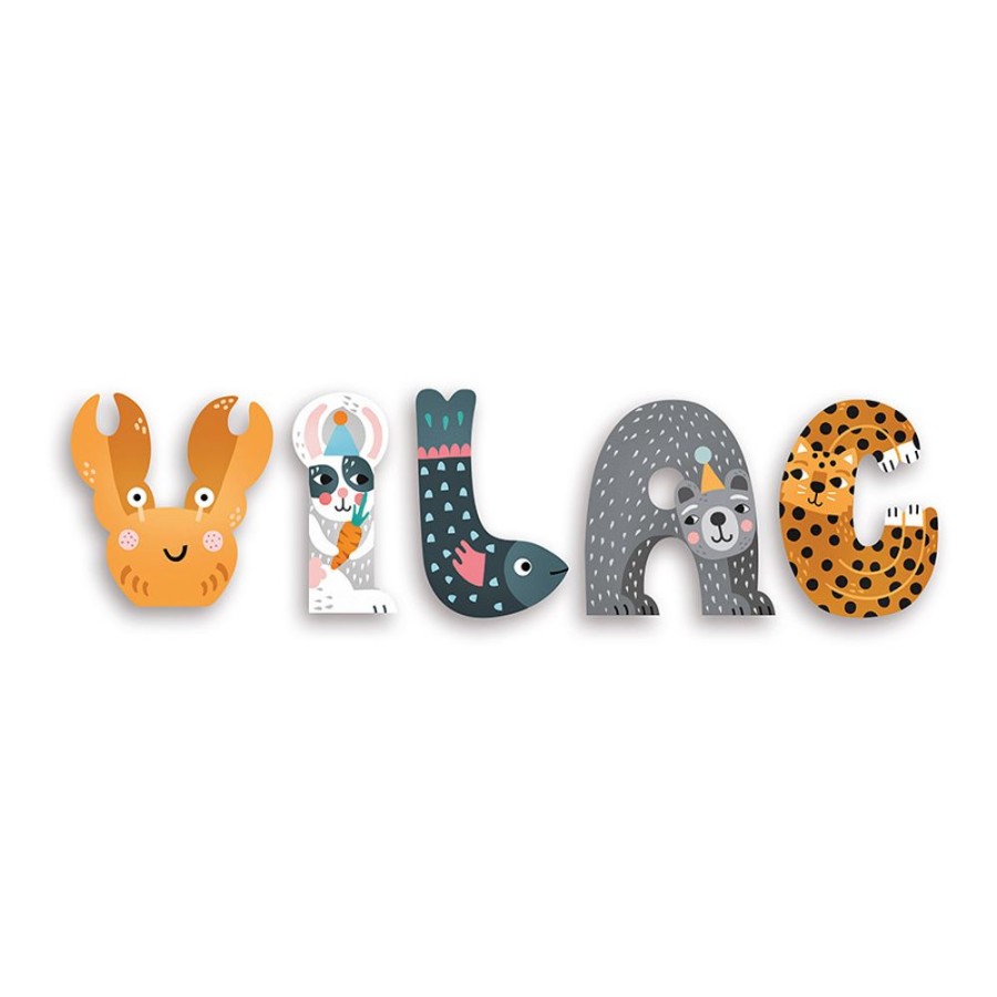 Deco-Cadeaux Vilac | Presentoir 186 Lettres De Michelle Carlslund