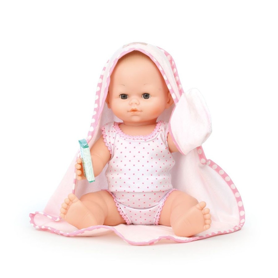 Poupees Petitcollin Vilac | Petit Calin 36Cm Sortie De Bain