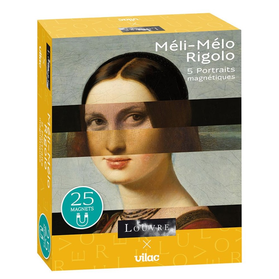 Deco-Cadeaux Vilac | Meli-Melo Rigolo-Musee Du Louvre