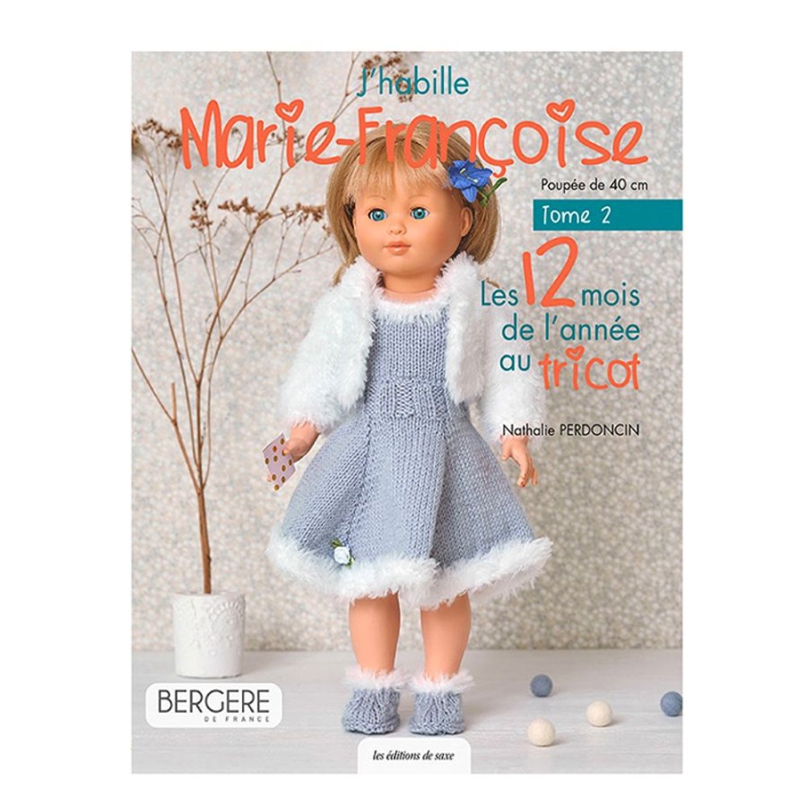 Poupees Petitcollin Vilac Autres Accessoires | Livre "Marie-Francoise Au Tricot, Tome 2 " 40Cm