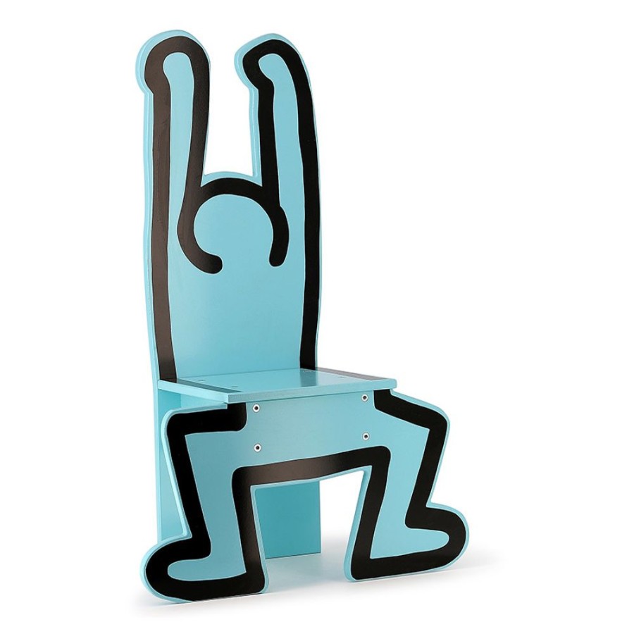 Premier Age Vilac | Chaise Bleue Keith Haring