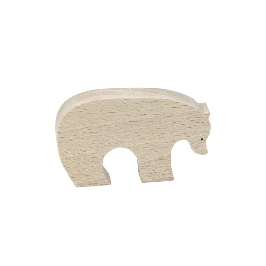 Premier Age Vilac | Figurine En Bois, Ours Brun