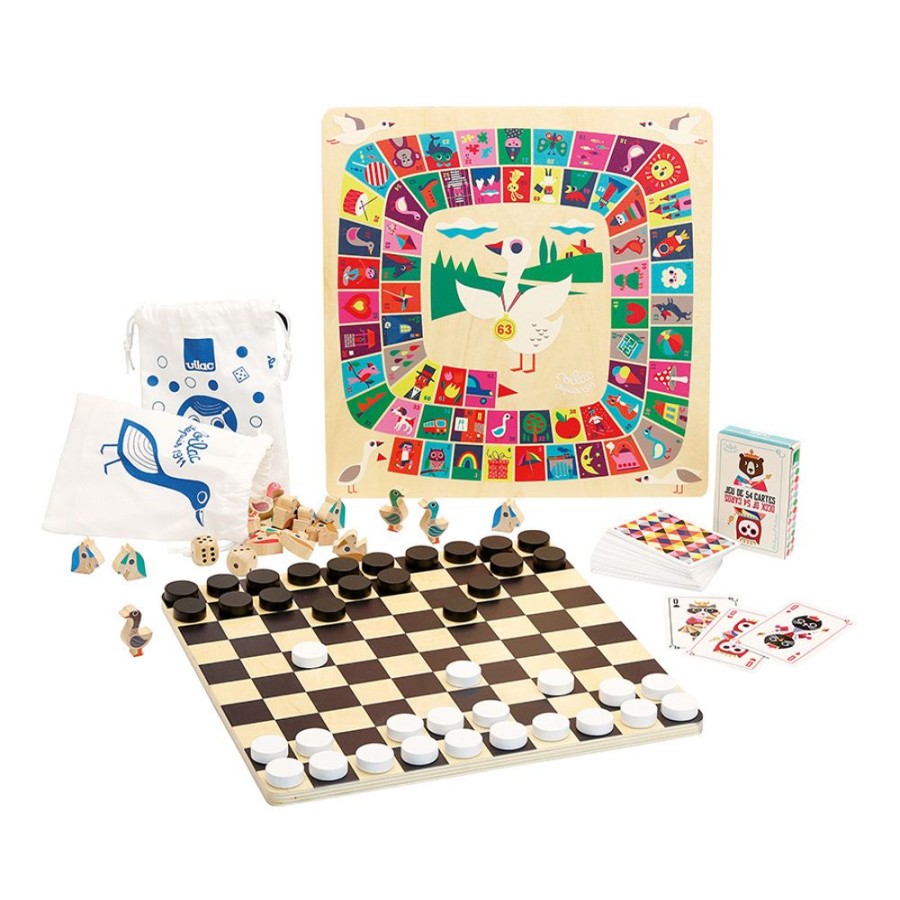 Jeux Vilac | Grand Coffret Multi-Jeux Ingela P.Arrhenius