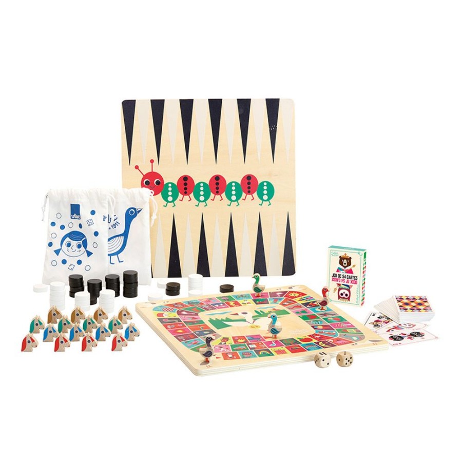 Jeux Vilac | Grand Coffret Multi-Jeux Ingela P.Arrhenius