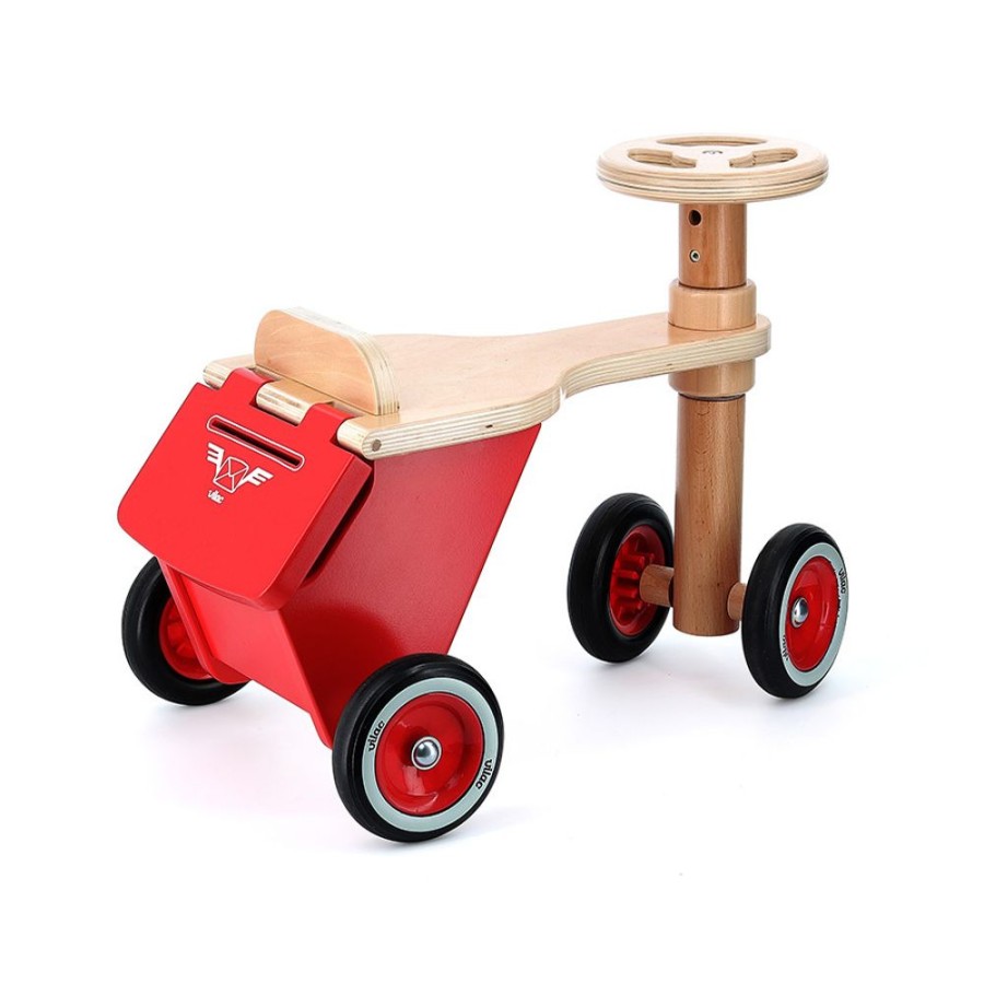 Premier Age Vilac | Porteur En Bois, Triporteur Petit Postier