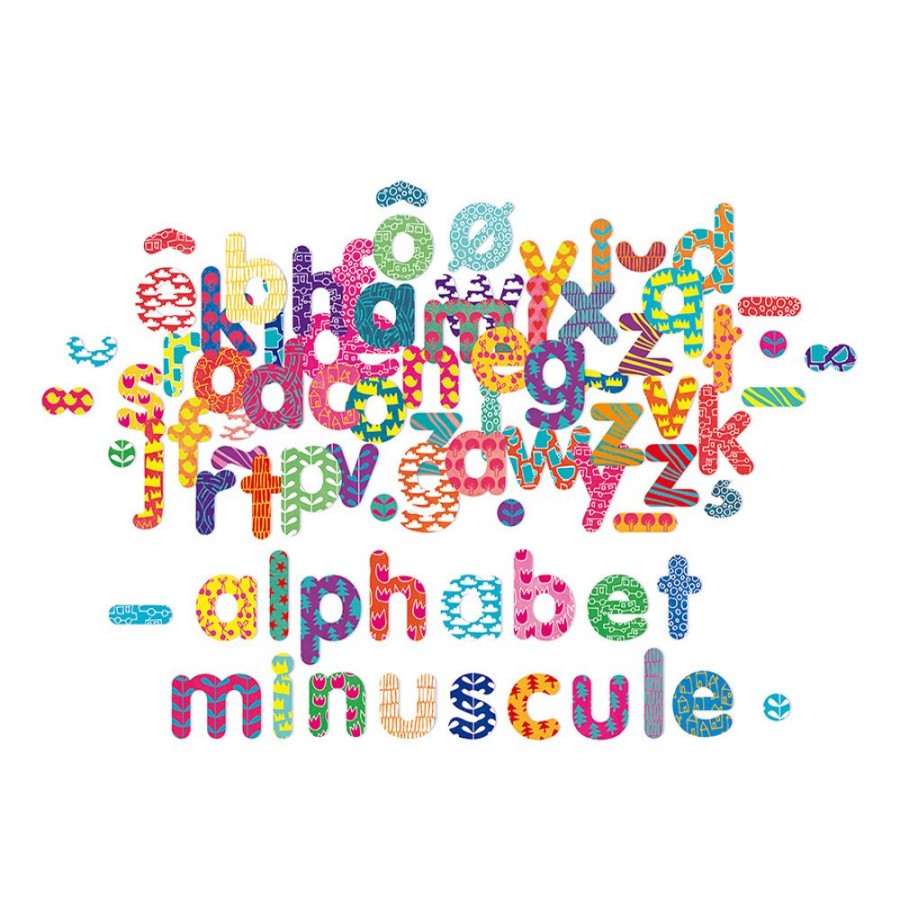 Deco-Cadeaux Vilac | Magnets Alphabet Minuscule 81 Pcs