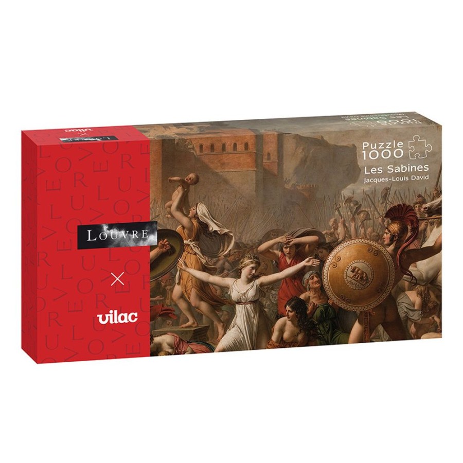 Jeux Vilac | Puzzle 1000 Pieces Les Sabines-Musee Du Louvre